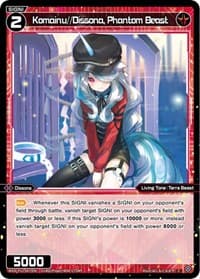 Komainu//Dissona, Phantom Beast - Dissonance Diva - WIXOSS card