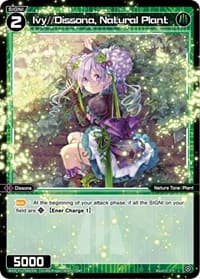 Ivy//Dissona, Natural Plant - Dissonance Diva - WIXOSS card