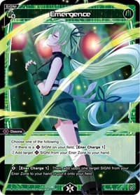 Emergence (Parallel Foil) - Dissonance Diva - WIXOSS card