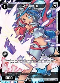 Servant # (Parallel Foil) - Dissonance Diva - WIXOSS card