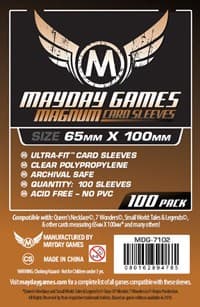 7 Wonders Card Sleeves Pack of 100 - Mayday Games - Boardgames card