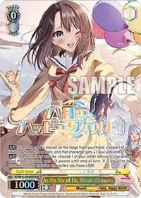 As the Six of Us, Misaki Okusawa (BDR) - BanG Dream! Girls Band Party! Countdown Collection Premium Booster - Weiss Schwarz card