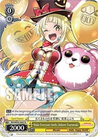 Make Everyone Smile, Kokoro Tsurumaki - BanG Dream! Girls Band Party! Countdown Collection Premium Booster - Weiss Schwarz card