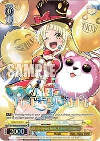 Make Everyone Smile, Kokoro Tsurumaki (BDR) - BanG Dream! Girls Band Party! Countdown Collection Premium Booster - Weiss Schwarz card