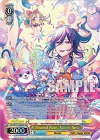 A Shared Fate, Kaoru Seta (BDR) - BanG Dream! Girls Band Party! Countdown Collection Premium Booster - Weiss Schwarz card
