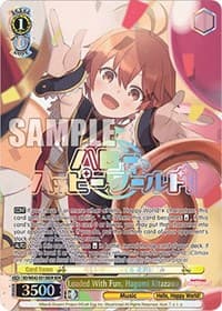 Loaded With Fun, Hagumi Kitazawa (BDR) - BanG Dream! Girls Band Party! Countdown Collection Premium Booster - Weiss Schwarz card