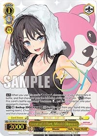 Sweat of Effort, Misaki Okusawa (SP) - BanG Dream! Girls Band Party! Countdown Collection Premium Booster - Weiss Schwarz card