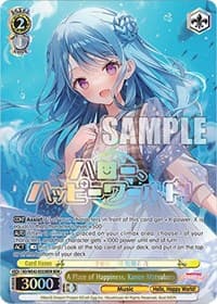 A Place of Happiness, Kanon Matsubara (BDR) - BanG Dream! Girls Band Party! Countdown Collection Premium Booster - Weiss Schwarz card