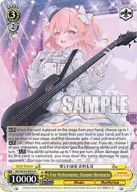 A Fun Performance, Nanami Hiromachi - BanG Dream! Girls Band Party! Countdown Collection Premium Booster - Weiss Schwarz card