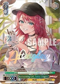 Heartwarming Cafe, Tomoe Udagawa (BDR) - BanG Dream! Girls Band Party! Countdown Collection Premium Booster - Weiss Schwarz card