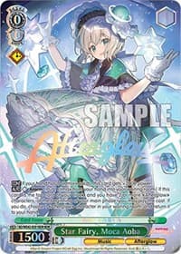 Star Fairy, Moca Aoba (BDR) - BanG Dream! Girls Band Party! Countdown Collection Premium Booster - Weiss Schwarz card