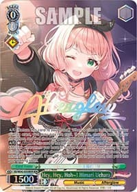 Hey, Hey, Hoh~! Himari Uehara (BDR) - BanG Dream! Girls Band Party! Countdown Collection Premium Booster - Weiss Schwarz card