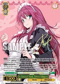 An Unusual Maid, Tomoe Udagawa (SP) - BanG Dream! Girls Band Party! Countdown Collection Premium Booster - Weiss Schwarz card