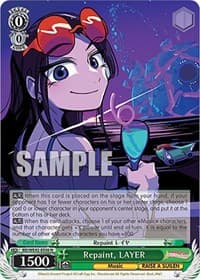Repaint, LAYER - BanG Dream! Girls Band Party! Countdown Collection Premium Booster - Weiss Schwarz card