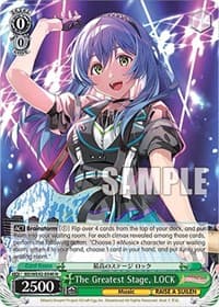 The Greatest Stage, LOCK - BanG Dream! Girls Band Party! Countdown Collection Premium Booster - Weiss Schwarz card