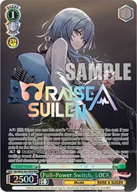 Full-Power Switch, LOCK (BDR) - BanG Dream! Girls Band Party! Countdown Collection Premium Booster - Weiss Schwarz card