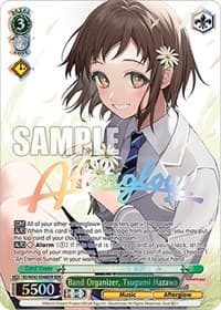 Band Organizer, Tsugumi Hazawa (BDR) - BanG Dream! Girls Band Party! Countdown Collection Premium Booster - Weiss Schwarz card