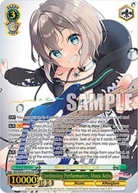 Continuing Performance, Moca Aoba (SP) - BanG Dream! Girls Band Party! Countdown Collection Premium Booster - Weiss Schwarz card
