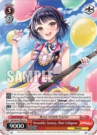Dreamlike Scenery, Rimi Ushigome - BanG Dream! Girls Band Party! Countdown Collection Premium Booster - Weiss Schwarz card