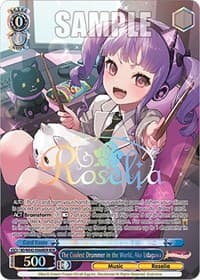 The Coolest Drummer in the World, Ako Udagawa (BDR) - BanG Dream! Girls Band Party! Countdown Collection Premium Booster - Weiss Schwarz card