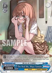The Real Me, Maya Yamato - BanG Dream! Girls Band Party! Countdown Collection Premium Booster - Weiss Schwarz card