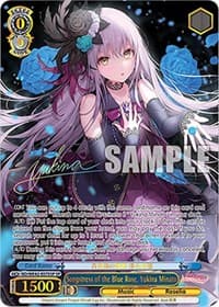 Songstress of the Blue Rose, Yukina Minato (SP) - BanG Dream! Girls Band Party! Countdown Collection Premium Booster - Weiss Schwarz card