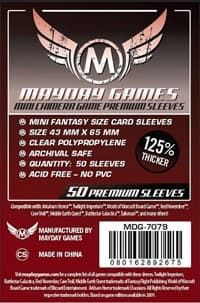 Premium Mini Chimera Game Sleeves Pack of 50 - Mayday Games - Boardgames card