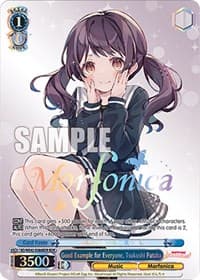 Good Example for Everyone, Tsukushi Futaba (BDR) - BanG Dream! Girls Band Party! Countdown Collection Premium Booster - Weiss Schwarz card