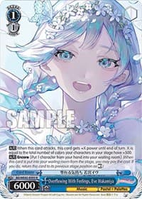 Overflowing With Feelings, Eve Wakamiya - BanG Dream! Girls Band Party! Countdown Collection Premium Booster - Weiss Schwarz card