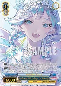 Overflowing With Feelings, Eve Wakamiya (SP) - BanG Dream! Girls Band Party! Countdown Collection Premium Booster - Weiss Schwarz card