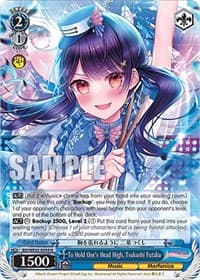 To Hold One's Head High, Tsukushi Futaba - BanG Dream! Girls Band Party! Countdown Collection Premium Booster - Weiss Schwarz card