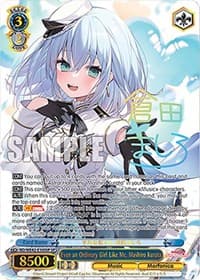 Even an Ordinary Girl Like Me, Mashiro Kurata (SP) - BanG Dream! Girls Band Party! Countdown Collection Premium Booster - Weiss Schwarz card
