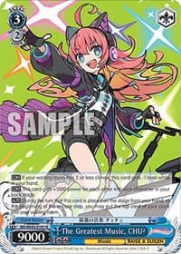 The Greatest Music, CHU - BanG Dream! Girls Band Party! Countdown Collection Premium Booster - Weiss Schwarz card