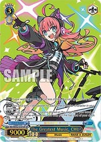 The Greatest Music, CHU (SP) - BanG Dream! Girls Band Party! Countdown Collection Premium Booster - Weiss Schwarz card