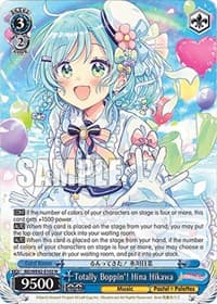 Totally Boppin'! Hina Hikawa - BanG Dream! Girls Band Party! Countdown Collection Premium Booster - Weiss Schwarz card