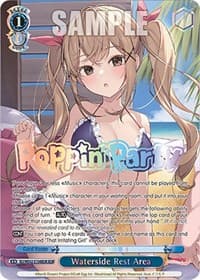 Waterside Rest Area (BDR) - BanG Dream! Girls Band Party! Countdown Collection Premium Booster - Weiss Schwarz card