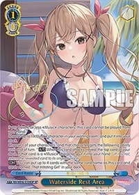 Waterside Rest Area (SP) - BanG Dream! Girls Band Party! Countdown Collection Premium Booster - Weiss Schwarz card