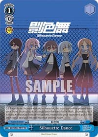 Silhouette Dance - BanG Dream! Girls Band Party! Countdown Collection Premium Booster - Weiss Schwarz card