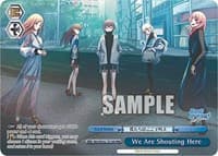 We Are Shouting Here (RRR) - BanG Dream! Girls Band Party! Countdown Collection Premium Booster - Weiss Schwarz card