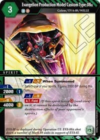 Evangelion Production Model Custom Type-08a - Collaboration Booster 01: Halo of Awakening - Battle Spirits Saga card