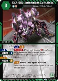 EVA-08y -Armament Container- - Collaboration Booster 01: Halo of Awakening - Battle Spirits Saga card