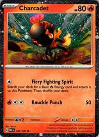 Charcadet - 026/182 (Cosmos Foil) - Miscellaneous Cards & Products - Pokemon card