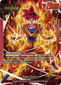 Son Goku - FB02-001 (Alternate Art) - Blazing Aura - Dragon Ball Super: Fusion World card