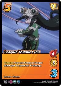 Leaping Tongue Lash - UniVersus: My Hero Academia: Girl Power - UniVersus card
