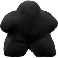 Meeple Plush: Black - Meeple People - Boardgames card