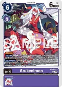 Arukenimon - Beginning Observer - Digimon Card Game card