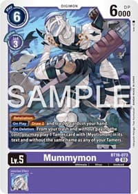 Mummymon - Beginning Observer - Digimon Card Game card