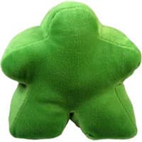 Meeple Plush: Green - Meeple People - Boardgames card