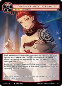 Communication with Animals - Thoth of the Trinity - Force of Will card