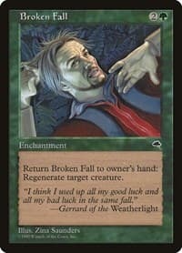 Broken Fall - Tempest - Magic: The Gathering card